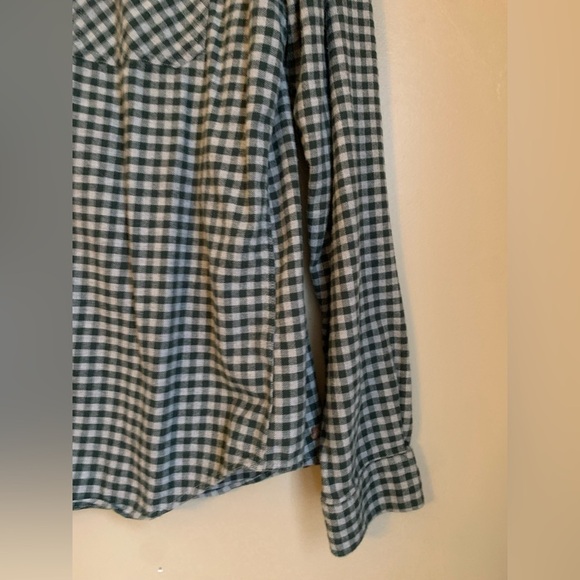Mountain Khaki Men’s checked plaid Button up shirt size Large Gorpcore outdoor - Picture 5 of 9